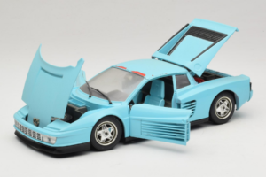 Ferrari Testarossa Borsenmodell 1997 Limitovaná Edícia Modrý Bburago 1:18 B002 Kov – obrázok 2 z 8