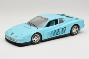 Ferrari Testarossa Borsenmodell 1997 Limitovaná Edícia Modrý Bburago 1:18 B002 Kov
