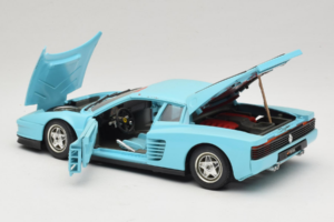 Ferrari Testarossa Borsenmodell 1997 Limitovaná Edícia Modrý Bburago 1:18 B002 Kov – obrázok 5 z 8