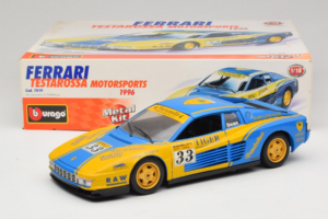 Ferrari Testarossa Bburago 1:18 7019 Kov – obrázok 8 z 8