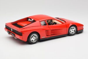 Ferrari Testarossa Červený Bburago 1:18 3019 Kov – obrázok 3 z 8