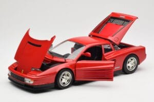 Ferrari Testarossa Červený Hot Wheels 1:18 23918 Kov – obrázok 2 z 8