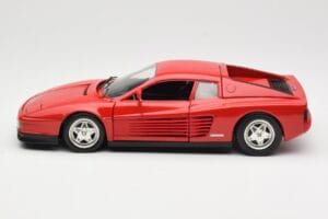 Ferrari Testarossa Červený Hot Wheels 1:18 23918 Kov – obrázok 4 z 8