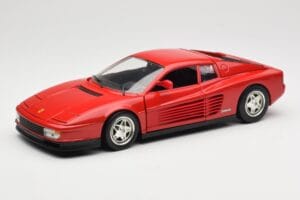 Ferrari Testarossa Červený Hot Wheels 1:18 23918 Kov