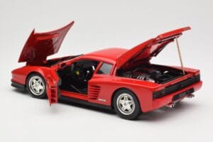Ferrari Testarossa Červený Hot Wheels 1:18 23918 Kov – obrázok 5 z 8