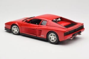 Ferrari Testarossa Červený Hot Wheels 1:18 23918 Kov – obrázok 7 z 8