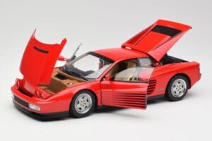 Ferrari Testarossa Červený Kyosho 1:18 08422R Kov – obrázok 2 z 8