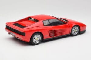 Ferrari Testarossa Červený Kyosho 1:18 08422R Kov – obrázok 3 z 8