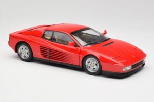 Ferrari Testarossa Červený Kyosho 1:18 08422R Kov – obrázok 6 z 8