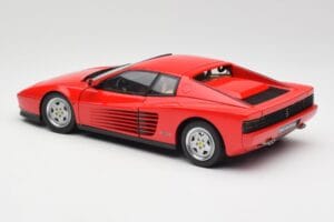 Ferrari Testarossa Červený Kyosho 1:18 08422R Kov – obrázok 7 z 8