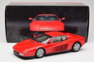 Ferrari Testarossa Červený Kyosho 1:18 08422R Kov – obrázok 8 z 8