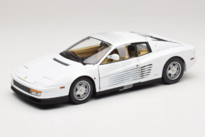 Ferrari Testarossa Biely Miami Vice Hot Wheels 1:18 P9904 Kov