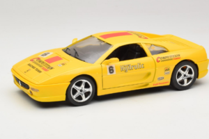 Ferrari F355 Berlinetta Racing Žltý Solido 1:18 9009-Y1 Kov