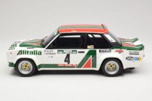 Fiat 131 Abarth #5 M. Alen / I. Kivimaki Rally Portugal 1978 Otto 1:12 G093 Živica – obrázok 3 z 6