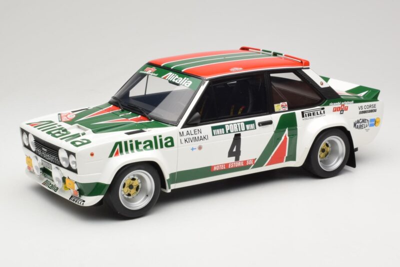 Fiat 131 Abarth #5 M. Alen / I. Kivimaki Rally Portugal 1978 Otto 1:12 G093 Živica