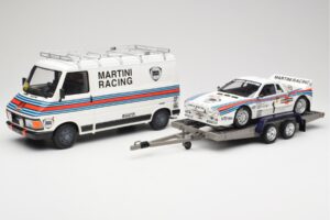 Fiat 242 & Lancia 037 Group B #1 W. Rohrl / C. Geistdorfer Rally Monte Carlo 1983 Otto 1:18 OT360 Živica