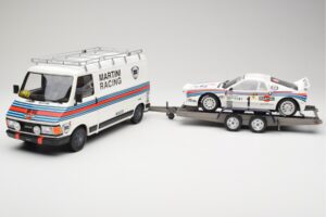 Fiat 242 & Lancia 037 Group B #1 W. Rohrl / C. Geistdorfer Rally Monte Carlo 1983 Otto 1:18 OT360 Živica – obrázok 7 z 7