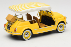 Fiat 500 Jolly Žltý Norev 1:18 187790 Kov – obrázok 2 z 6