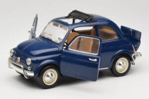 Fiat 500 L Modrý Bburago 1:18 3327 Kov – obrázok 2 z 8