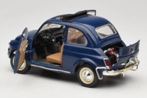 Fiat 500 L Modrý Bburago 1:18 3327 Kov – obrázok 5 z 8
