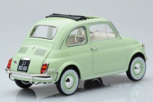 Fiat 500 L Svetlo Zelený Norev 1:18 187773 Kov – obrázok 2 z 6