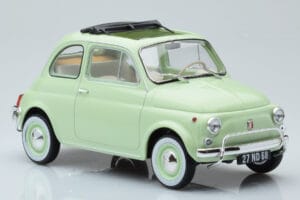 Fiat 500 L Svetlo Zelený Norev 1:18 187773 Kov – obrázok 4 z 6
