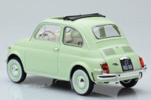 Fiat 500 L Svetlo Zelený Norev 1:18 187773 Kov – obrázok 5 z 6