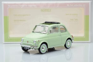 Fiat 500 L Svetlo Zelený Norev 1:18 187773 Kov – obrázok 6 z 6
