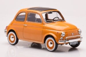 Fiat 500 L Pasitano Žltý Norev 1:18 187775 Kov – obrázok 4 z 6