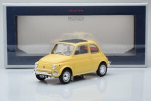 Fiat 500 L Tahiti Žltý Norev 1:18 187772 Kov – obrázok 6 z 6