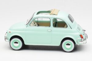 Fiat 500L Pastel Modrý Norev 1:18 187777 Kov – obrázok 3 z 6