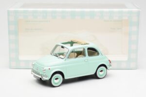 Fiat 500L Pastel Modrý Norev 1:18 187777 Kov – obrázok 6 z 6