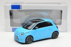 Abarth 500e Modrý IXO 1:18 MCG18499 Kov – obrázok 6 z 6