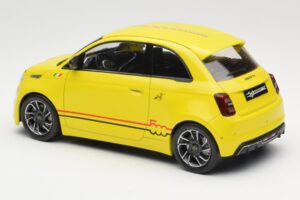 Abarth 500e Žltý IXO 1:18 MCG18498 Kov – obrázok 5 z 6