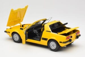Fiat X1/9 Žltý Minichamps 1:18 100121664 Kov – obrázok 5 z 8