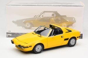 Fiat X1/9 Žltý Minichamps 1:18 100121664 Kov – obrázok 8 z 8