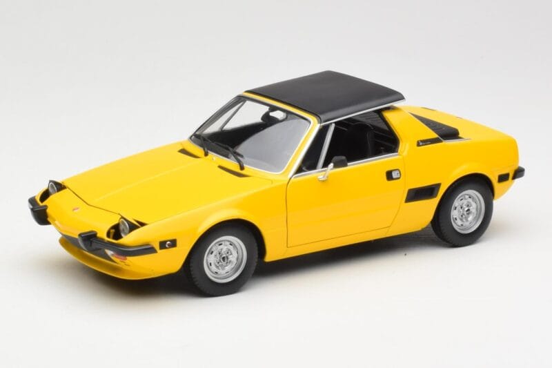 Fiat X1/9 Žltý Minichamps 1:18 100121664 Kov