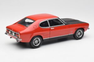 Ford Capri Mk1 2600 RS Červeno-Čierny Minichamps 1:18 180089071 Kov – obrázok 3 z 8