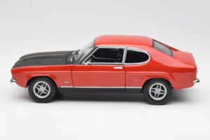 Ford Capri Mk1 2600 RS Červeno-Čierny Minichamps 1:18 180089071 Kov – obrázok 4 z 8