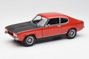 Ford Capri Mk1 2600 RS Červeno-Čierny Minichamps 1:18 180089071 Kov
