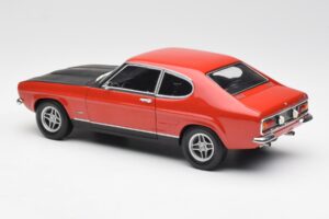 Ford Capri Mk1 2600 RS Červeno-Čierny Minichamps 1:18 180089071 Kov – obrázok 7 z 8