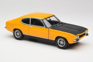 Ford Capri 2600 RS Signal Žltý S Čiernou Minichamps 1:18 180089070 Kov – obrázok 6 z 8