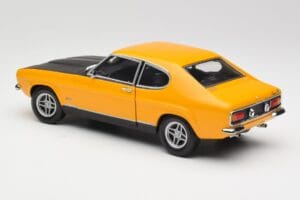 Ford Capri 2600 RS Signal Žltý S Čiernou Minichamps 1:18 180089070 Kov – obrázok 7 z 8