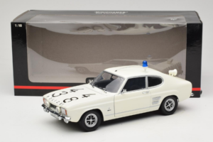 Ford Capri Autobahnpolizei Dusseldorf Minichamps 1:18 150089090 Kov – obrázok 8 z 8