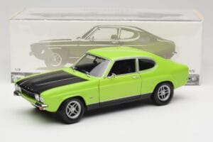 Ford Capri Mk1 RS 2600 Zelený & Čierny Minichamps 1:18 150089075 Kov – obrázok 8 z 8