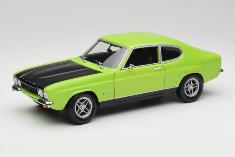 Ford Capri Mk1 RS 2600 Zelený & Čierny Minichamps 1:18 150089075 Kov