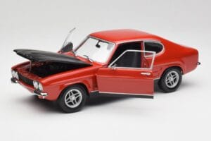 Ford Capri Mk1 RS 2600 Červený & Čierny Minichamps 1:18 150089076 Kov – obrázok 2 z 8