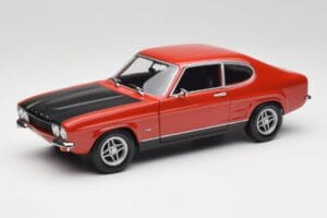 Ford Capri Mk1 RS 2600 Červený & Čierny Minichamps 1:18 150089076 Kov