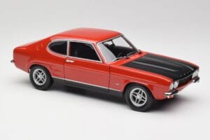 Ford Capri Mk1 RS 2600 Červený & Čierny Minichamps 1:18 150089076 Kov – obrázok 6 z 8