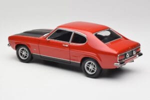 Ford Capri Mk1 RS 2600 Červený & Čierny Minichamps 1:18 150089076 Kov – obrázok 7 z 8